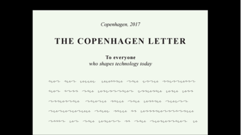 I signed the Copenhagen Letter on Ethics in Tech